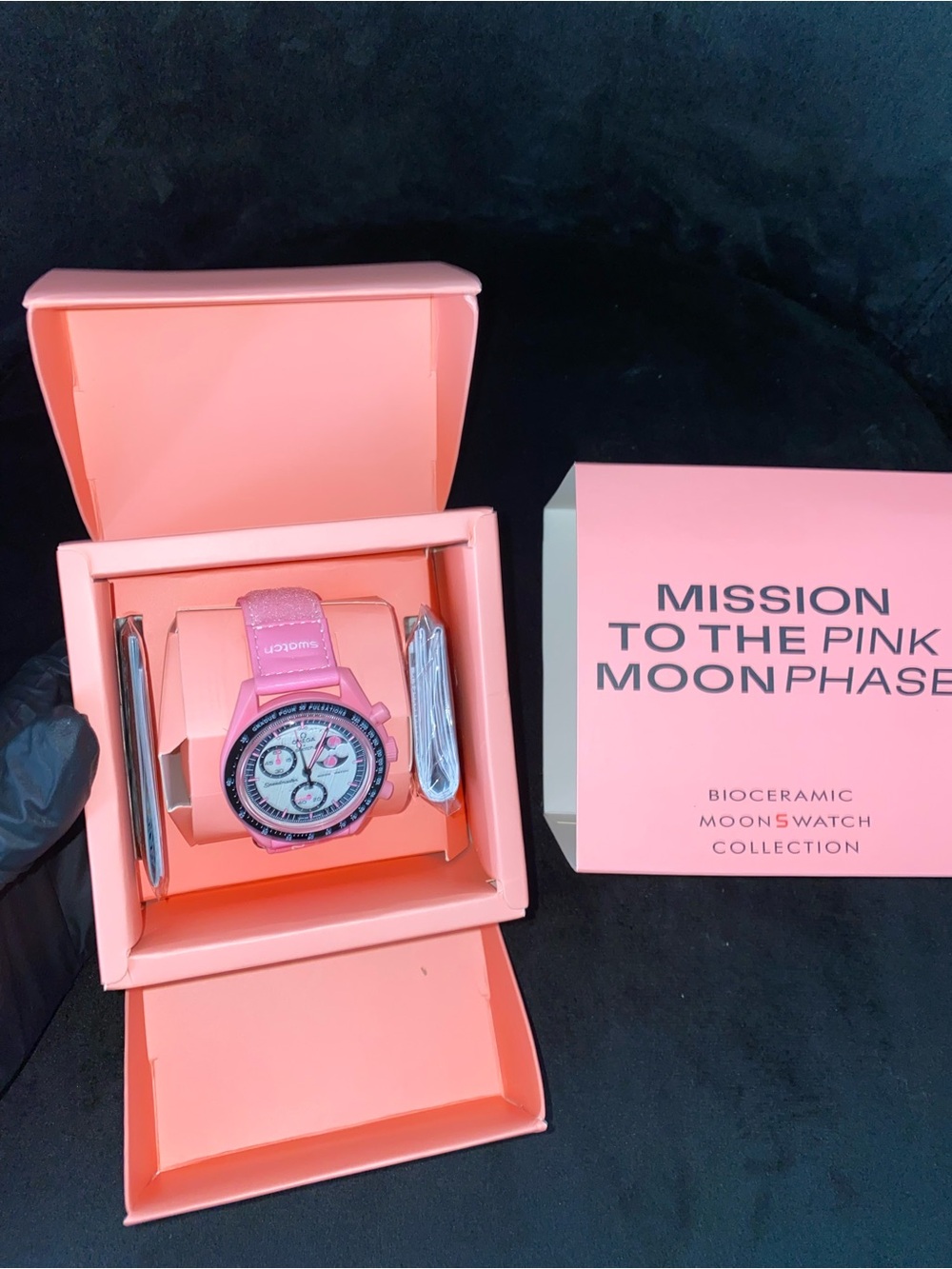 Swatch x Omega Mission to the Pink Moon MoonSwatch Collection - Brand New